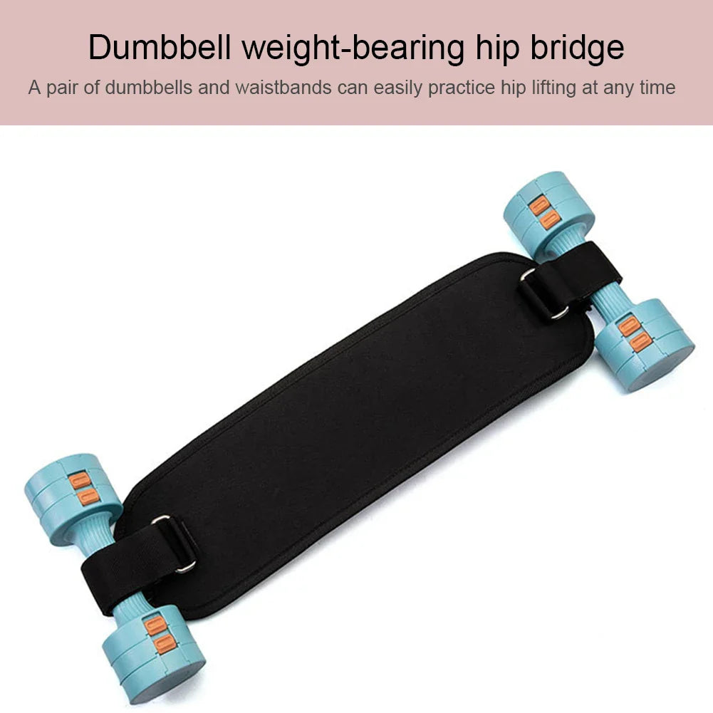 Pas do hip thrust – poduszka do ćwiczeń z hantlami i kettlebellami